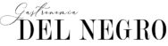 del negro logo fundo branco